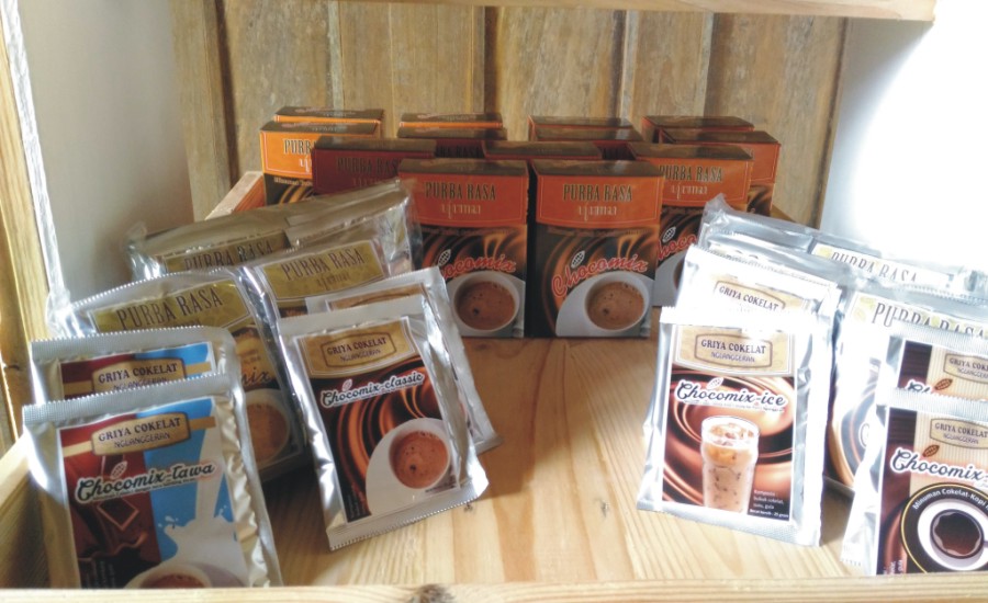 Inilah Produk Griya Cokelat Nglanggeran