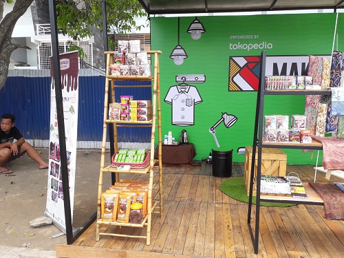 Griya Coklat Nglanggeran di Event Maker Fest 2018