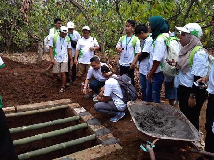 Inovasi Sumur Resapan di Desa Wisata Nglanggeran Bersama Sobat Ar Ades