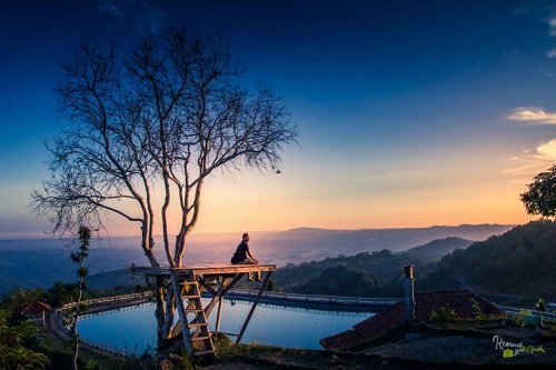 Embung Nglanggeran jadi Pilihan Tempat Nongkrong  Berkualitas 