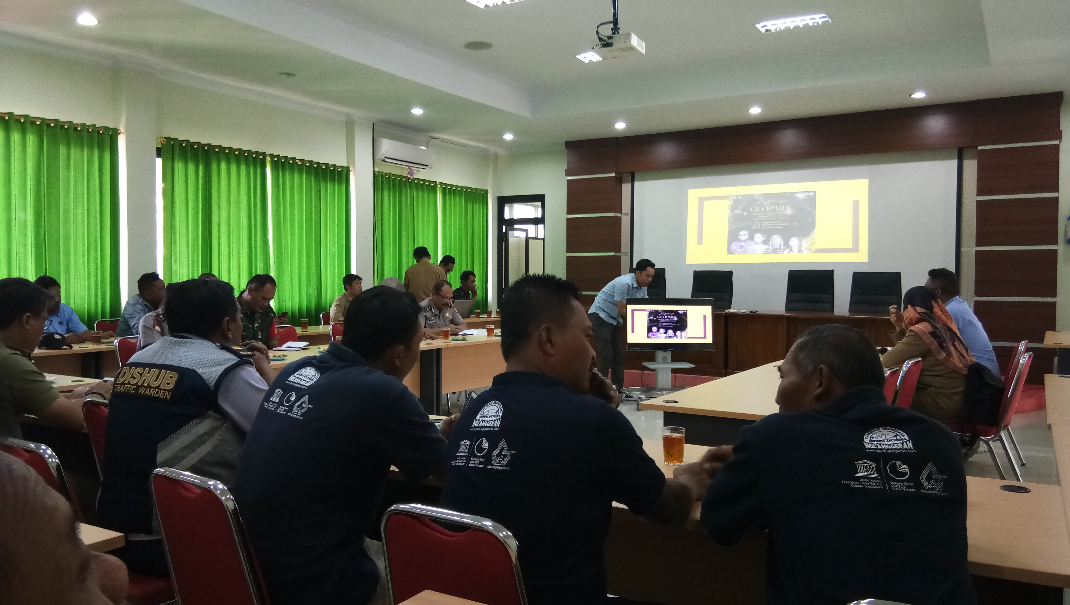 Rapat Final Geopark Night Specta 4.0