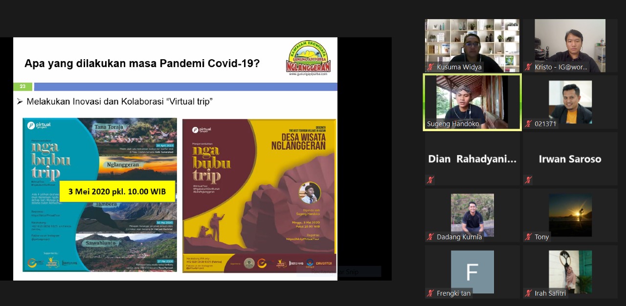 Tren Virtual Tour dimasa Pandemi Covid-19