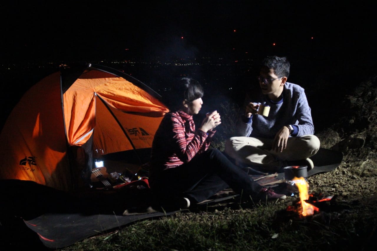 Kini Kawasan Ekowisata Gunung Api Purba Nglanggeran bisa untuk Camping lagi