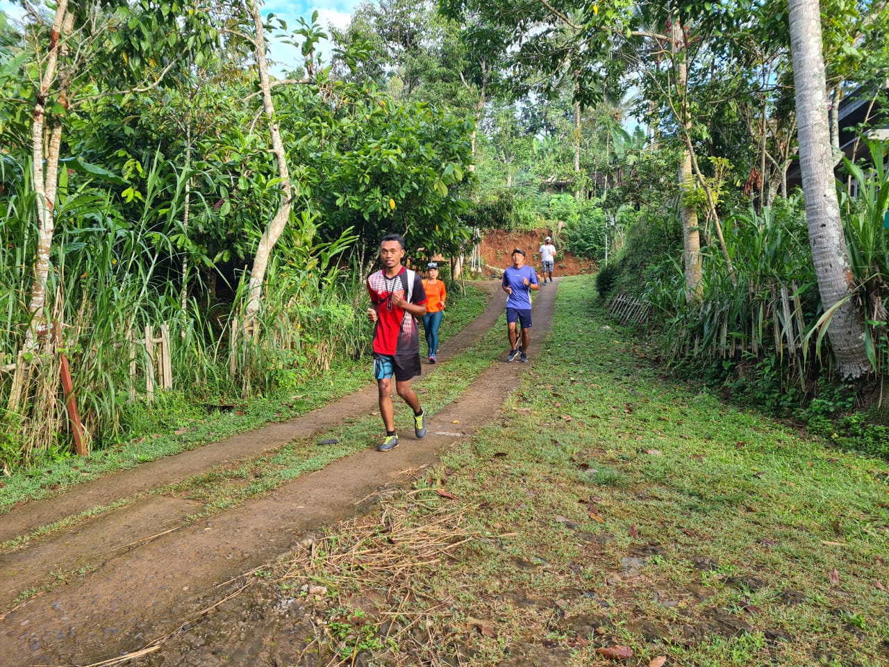 Perkembangan Survey Jalur Event Trail Run on Geosite Nglanggeran