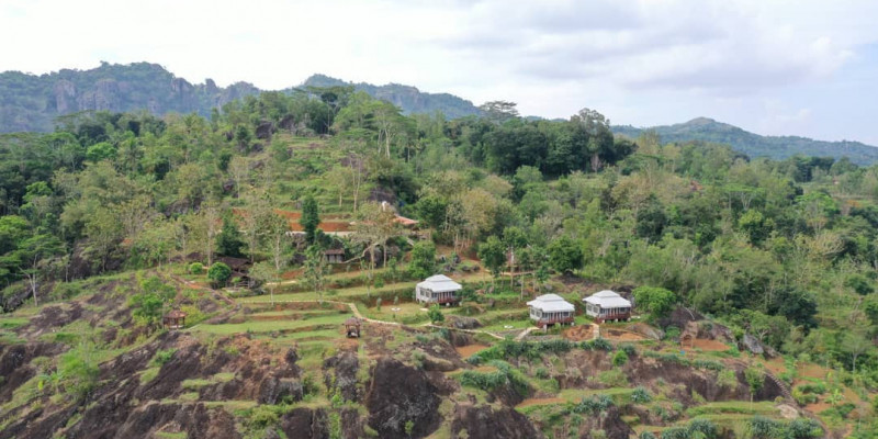 Liburan seru di Glamping Desa Wisata Nglanggeran