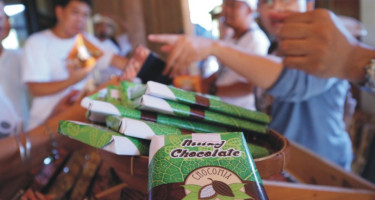 Praktek Baik Griya Cokelat Nglanggeran dikunjungi 9 Delegasi Negara ASEAN