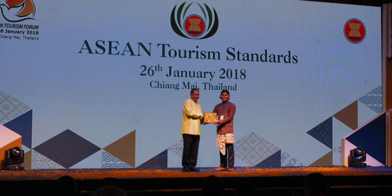 Desa Wisata Nglanggeran Raih Penghargaan ASTA (ASEAN Sustainable Tourism Award) di Thailand