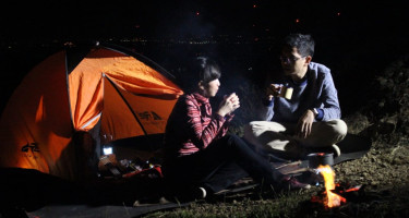 Kini Kawasan Ekowisata Gunung Api Purba Nglanggeran bisa untuk Camping lagi