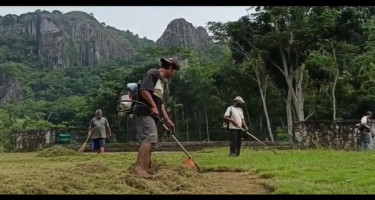 Jumat bersih Pokdarwis Nglanggeran