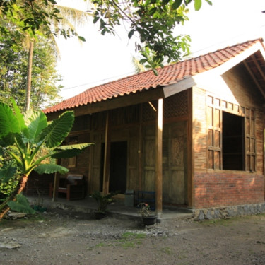 Bangunan Sederhana mempertahankan ciri khas Desa Wisata