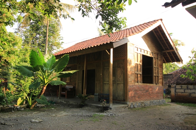 Bangunan Sederhana mempertahankan ciri khas Desa Wisata