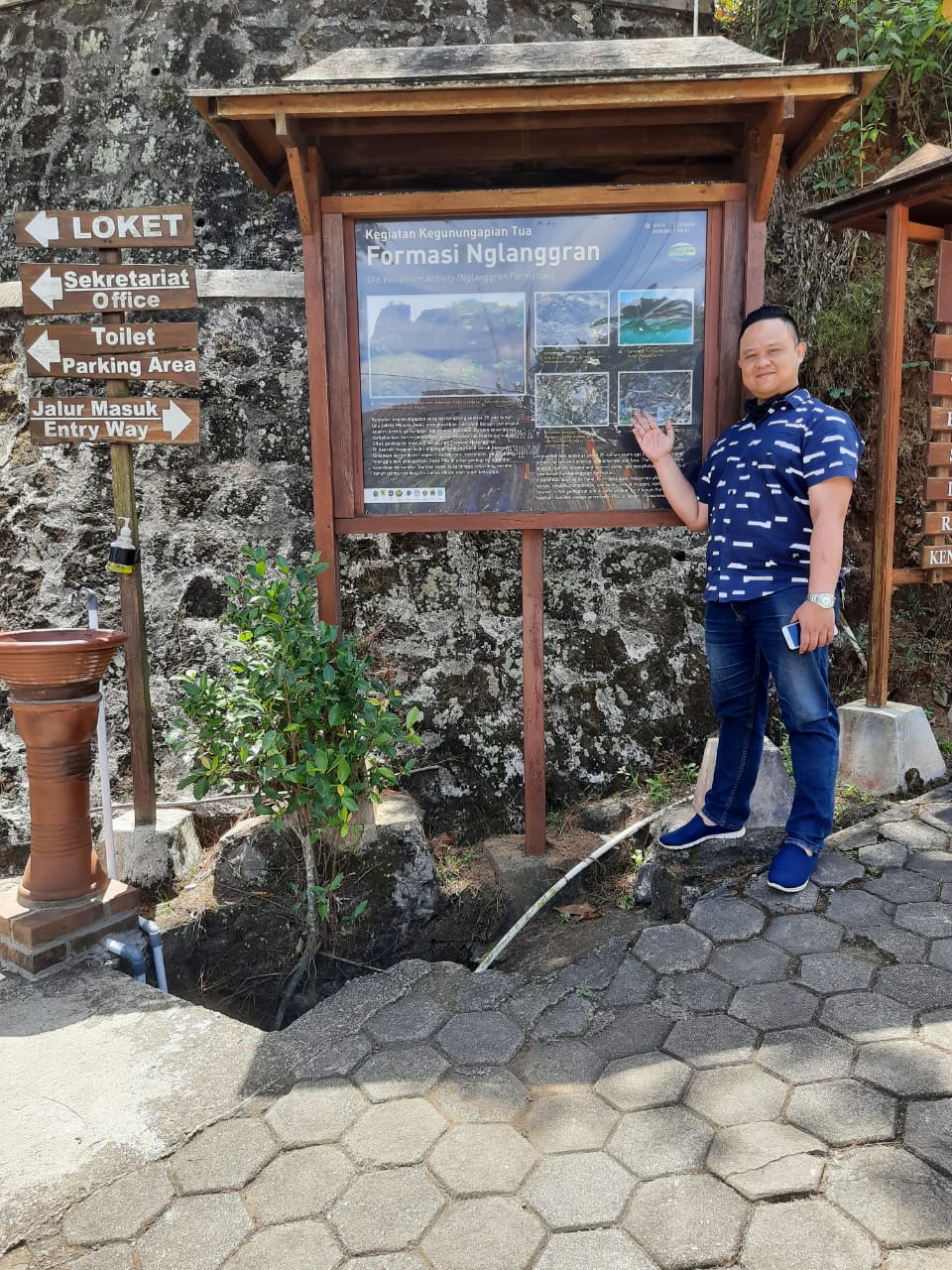 Papan Informasi yang lengkap memudahkan wisatawan