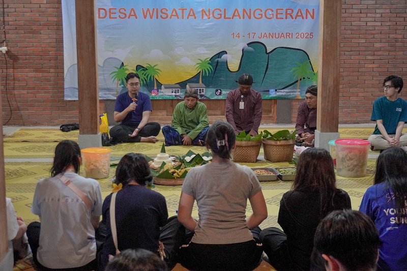 Program Live In di Desa Wisata Nglanggeran Semakin Diminati